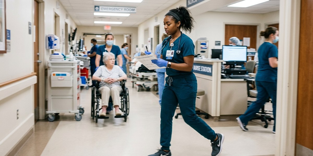 CMA certified medical assistant vs real estate community manager — career guide illustrati