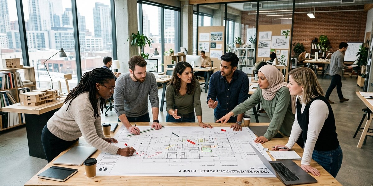 how to be a project manager — career guide illustration