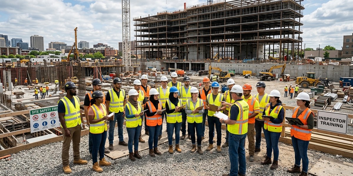 how to become a construction inspector — career guide illustration