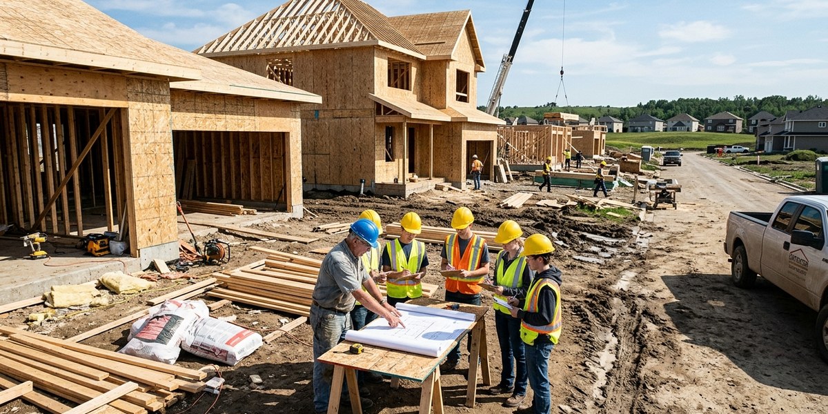 how to become a home builder - career guide illustration